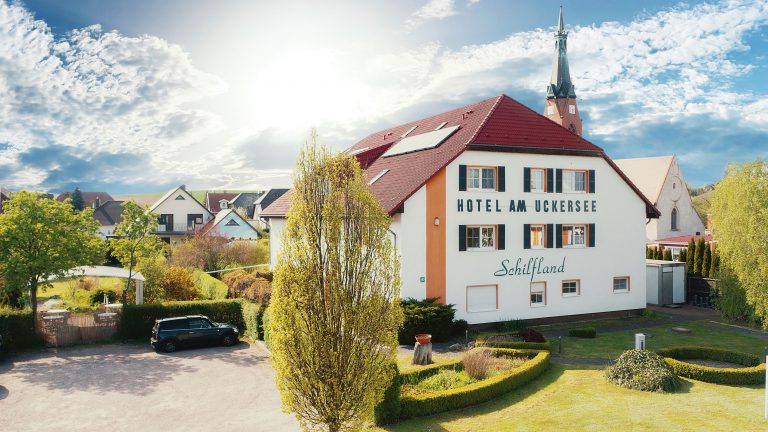 Luftbild Hotel am Uckersee