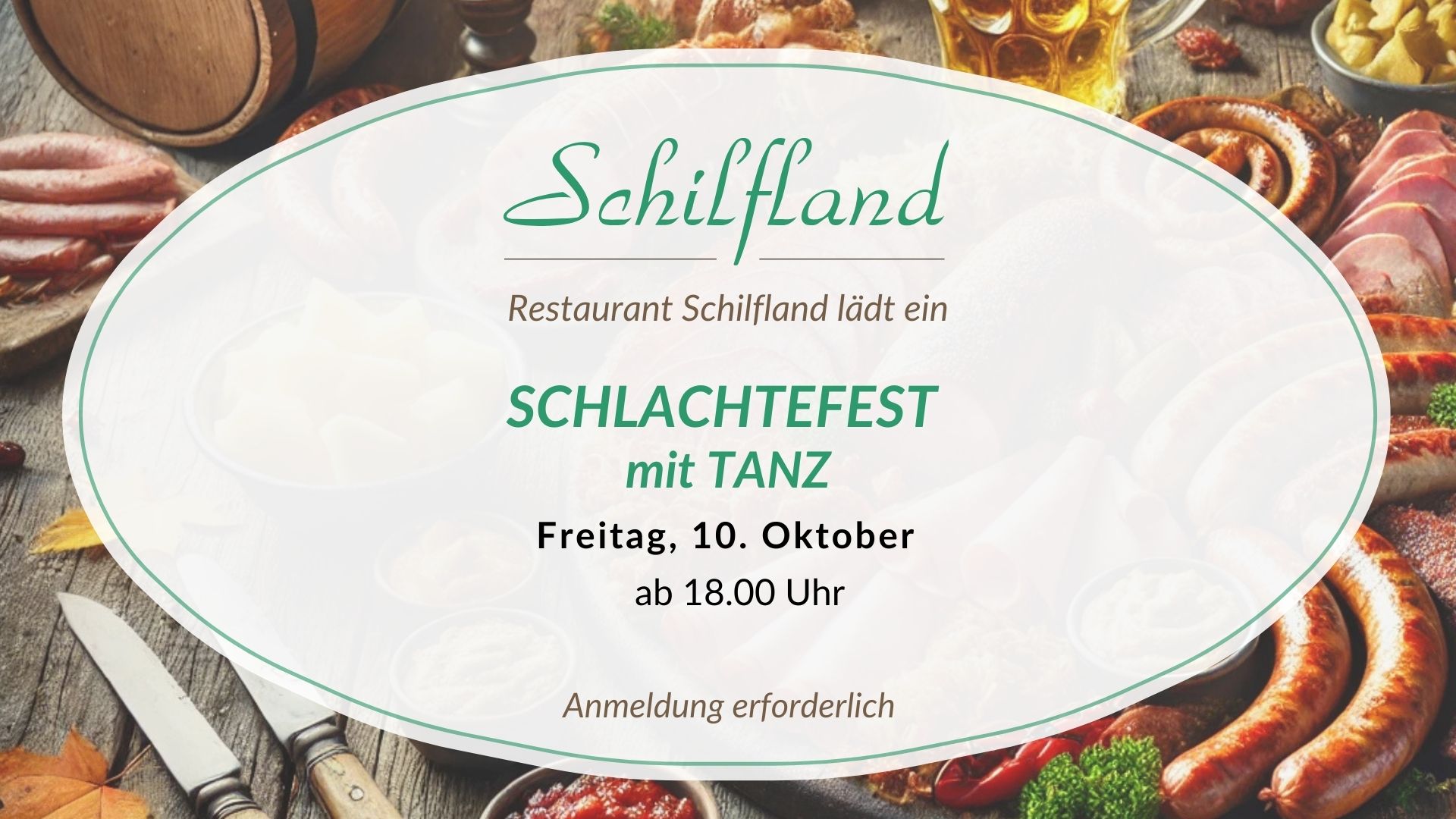 Schlachtefest mit Tanz