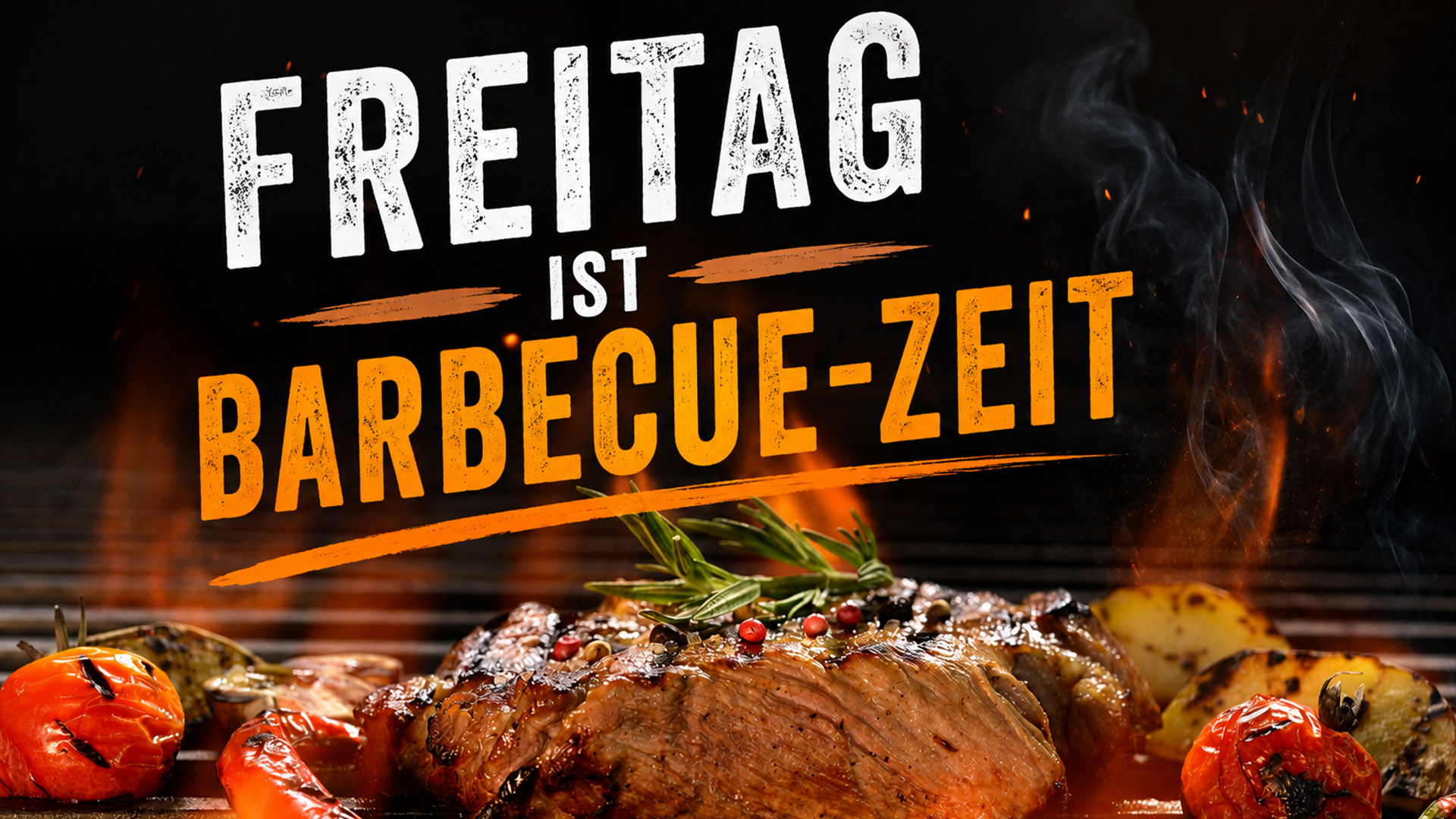 Freitag ist Barbecue-Zeit